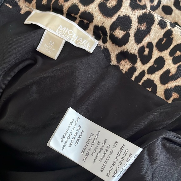 Michael Kors leopard print A-line Knee-length Skirt - Picture 4 of 4